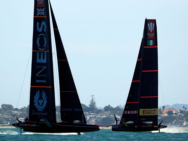 SAILING: America's Cup venue infographic