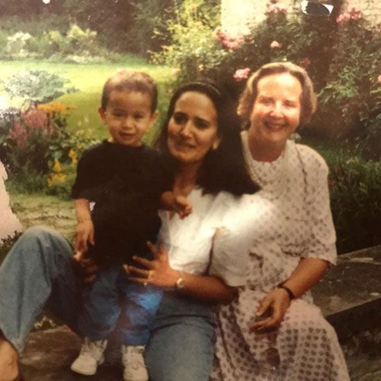 Tiger Shroff , Ayesha Shroff and her mom in Belgium
