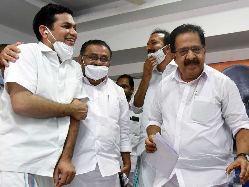 Leader of the Opposition Ramesh Chennithala  and M.M Hasan