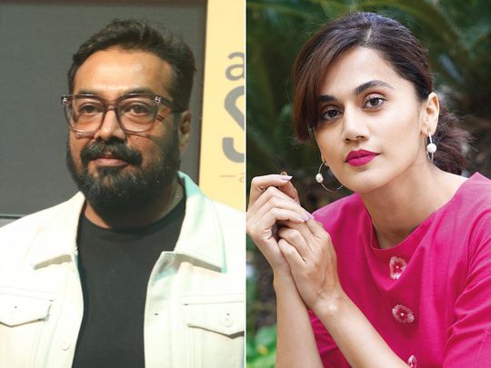 Anurag Kashyap and Taapsee Pannu