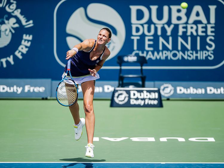 Kristina Mladenovic eases through into main Dubai tennis draw