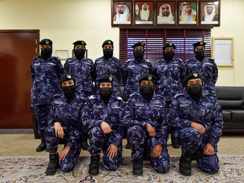 UAE’s first all-women SWAT police force
