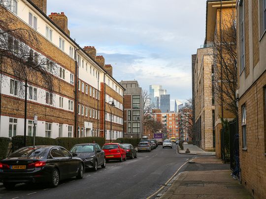 Stock London property housing economy