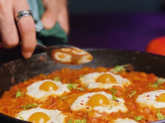 UAE-based vegan chef shares shakshuka recipe 
