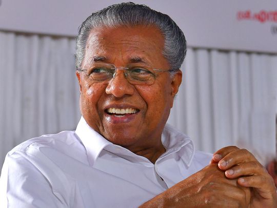 Kerala Chief Minister Pinarayi Vijayan tests positive for COVID-19 | India  – Gulf News