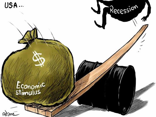 Cartoon: Biden stimulus to lift US economic growth