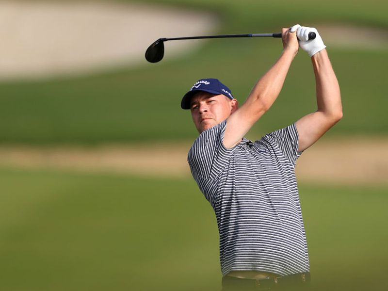 Jeff Winther leads the Qatar Masters
