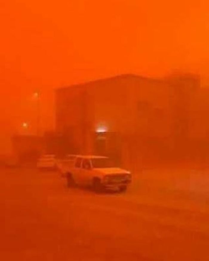 Sandstorm in Saudi Arabia 