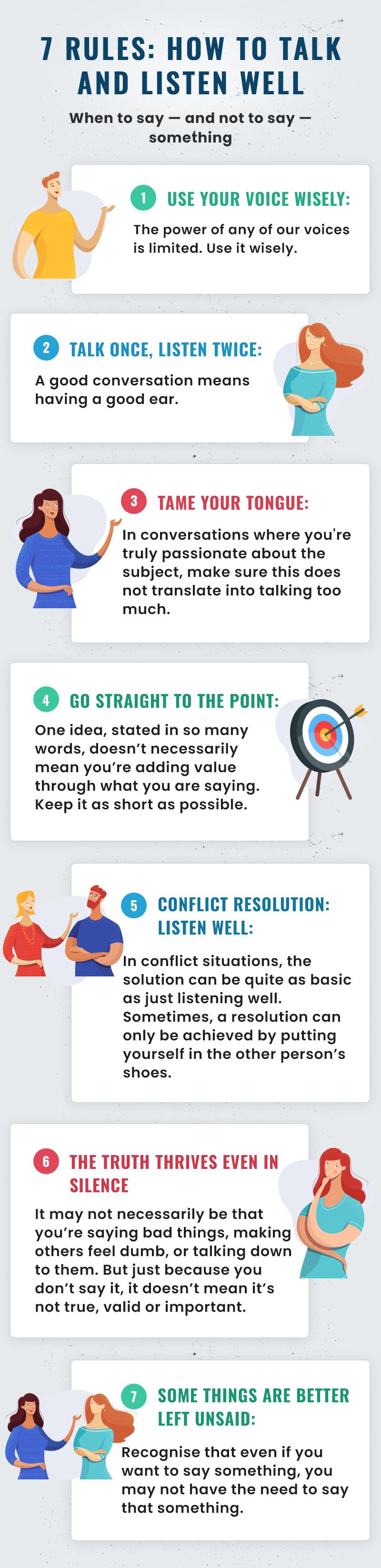 7 rules of talk 