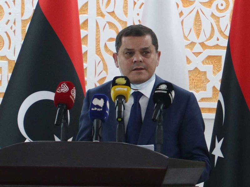 Libya's new interim prime minister Abdul Hamid Dbeibah