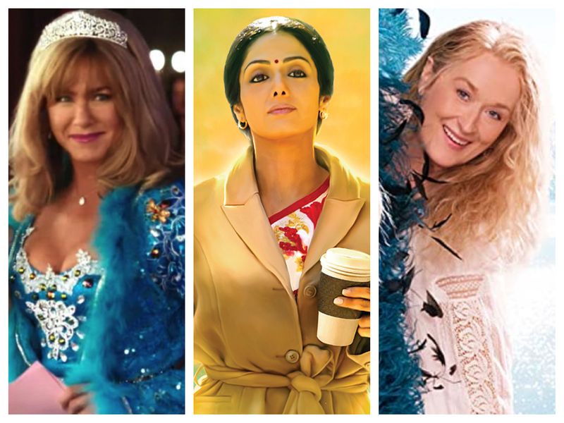 Jennifer Aniston, Sridevi, Meryl Streep