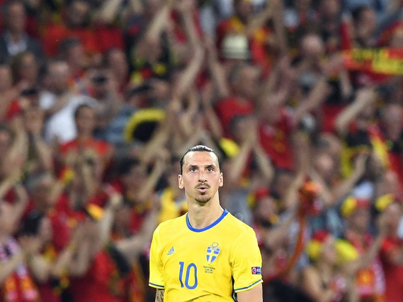 Sweden's Zlatan Ibrahimovic.