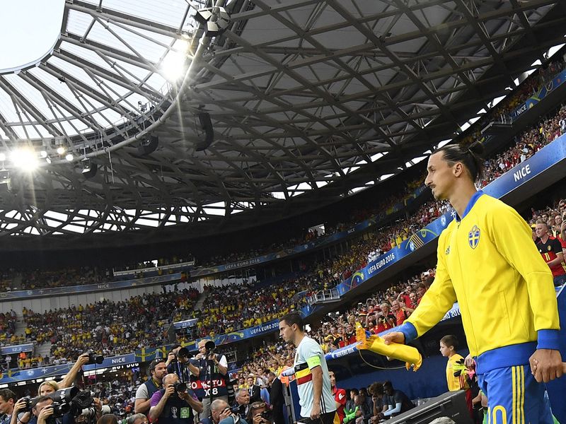 Sweden's Zlatan Ibrahimovic.