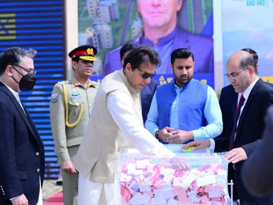 Prime Minister Imran Khan low cost housing