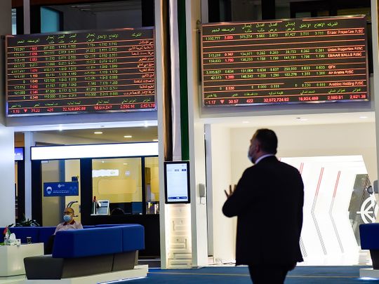 Stock Dubai Financial Market TRADERS DFM