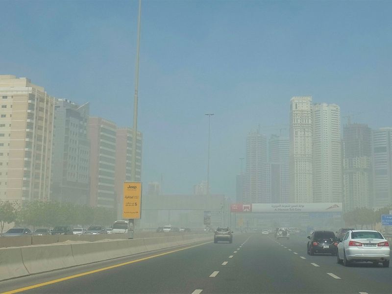 Dust Storm in Sharjah
