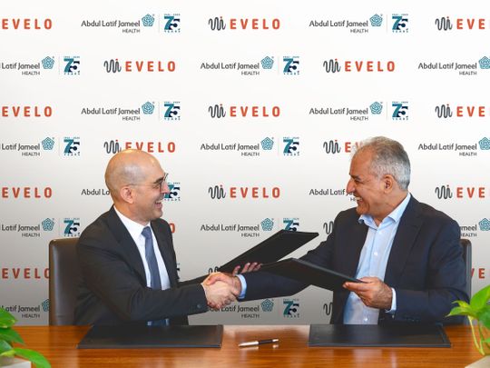 Abdul Latif Jameel Health and Evelo agreement