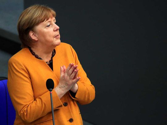 Angela Merkel, Germany's chancellor,