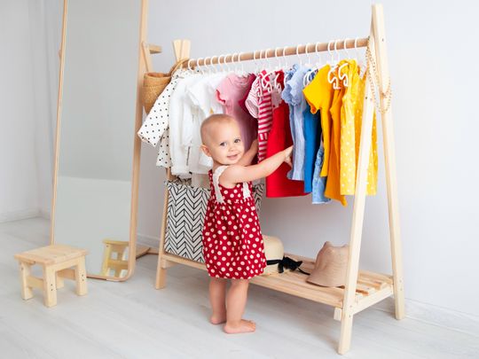 How to deal with the constant churn of old baby clothes