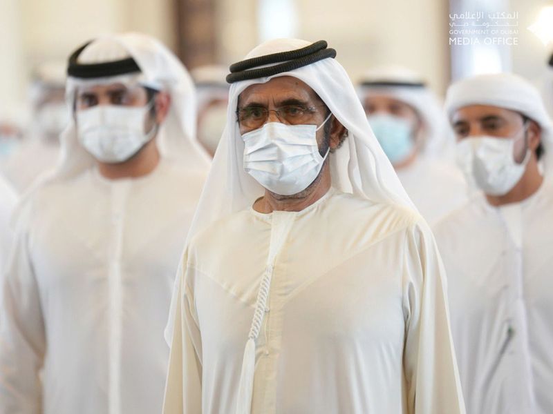 Photos: Sheikh Mohammed performs funeral prayers for ...
