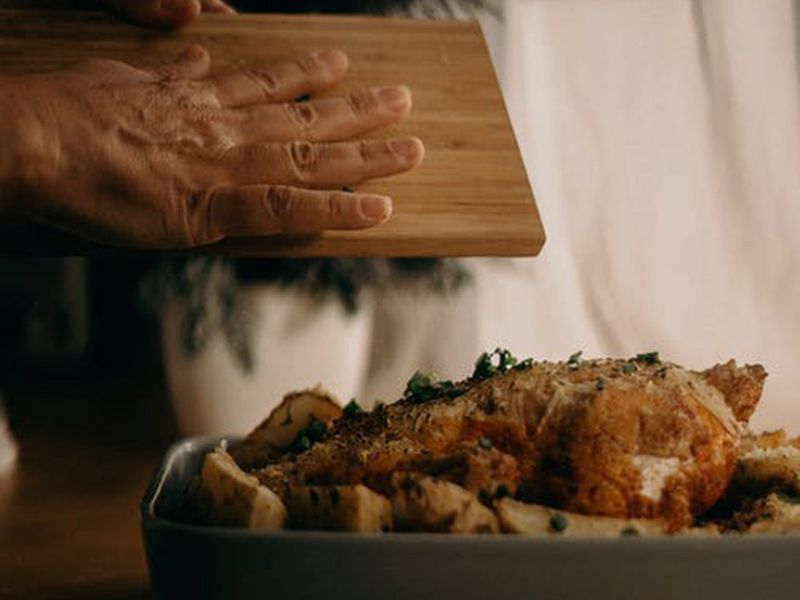 Michelin Star Chef Chef Pierre Gagnaire likes to cook a chicken assortment at home