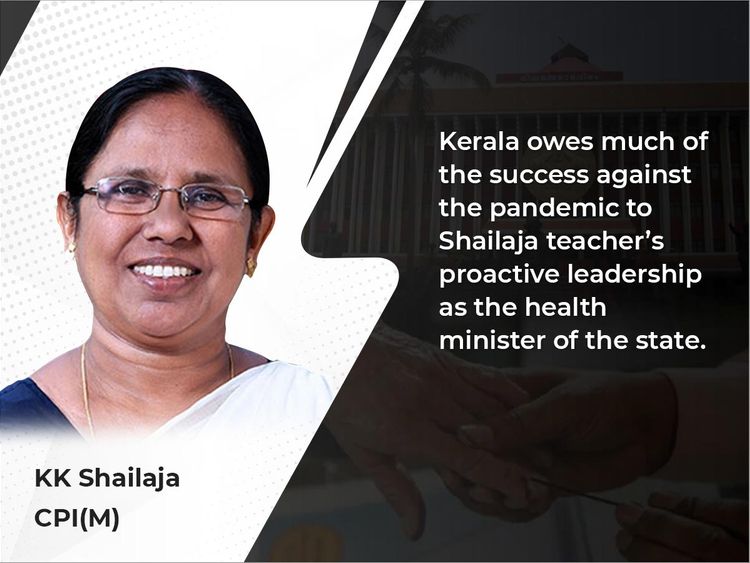 Kerala Elections 2021 Candidate Watch Kk Shailaja The Rock Star Health Minister Everyone Loves Op Eds Gulf News