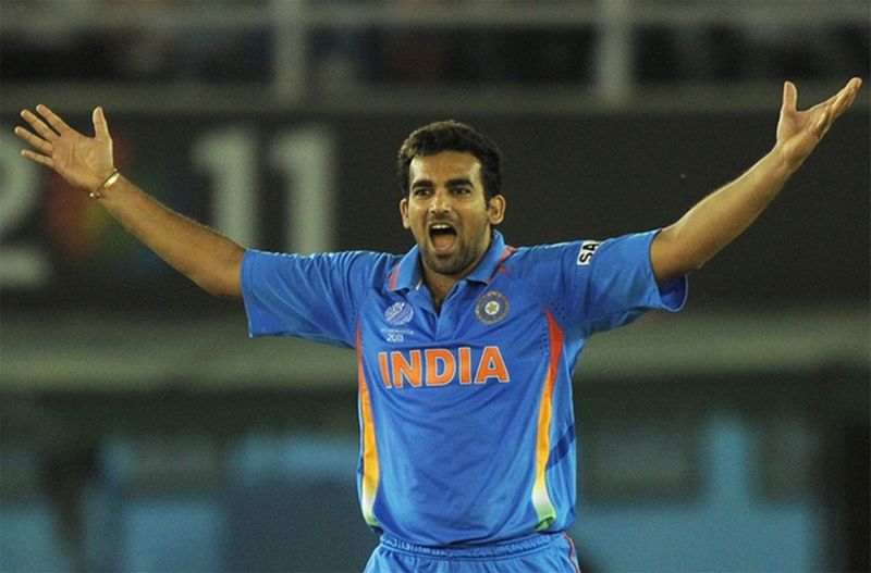 Zaheer Khan India's 2011 World Cup cricke