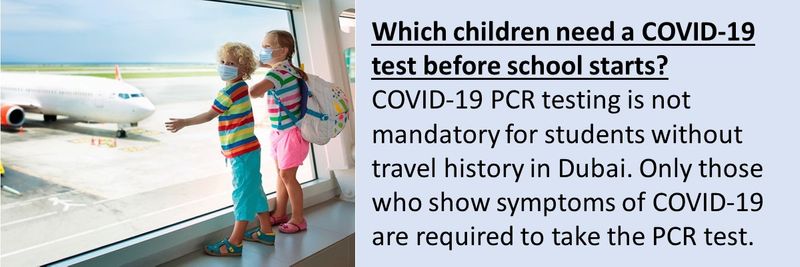 Child covid test