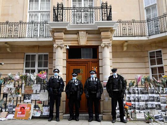 Myanmar embassy London