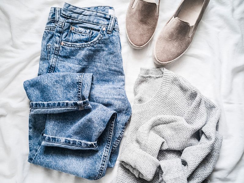 Oversized denims are all the rage