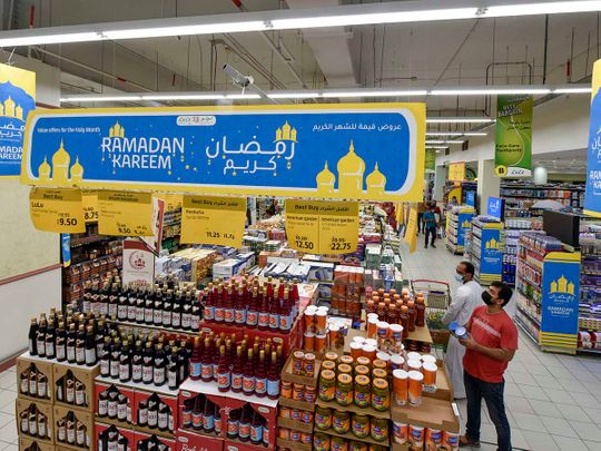 Stock Ramadan Shopping