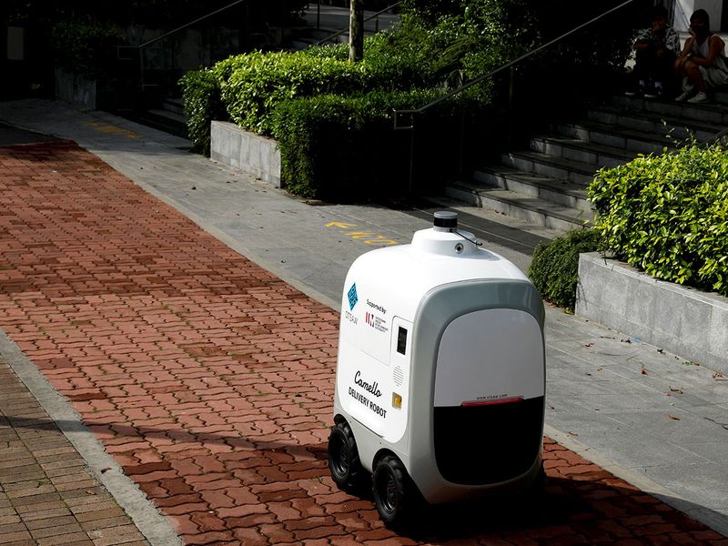 Robot delivery gallery