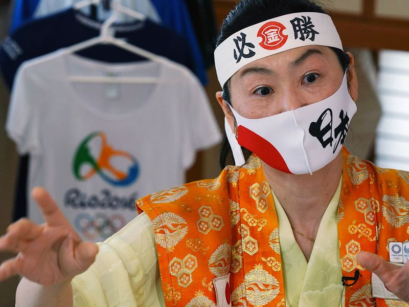 Tokyo Olympics super fan