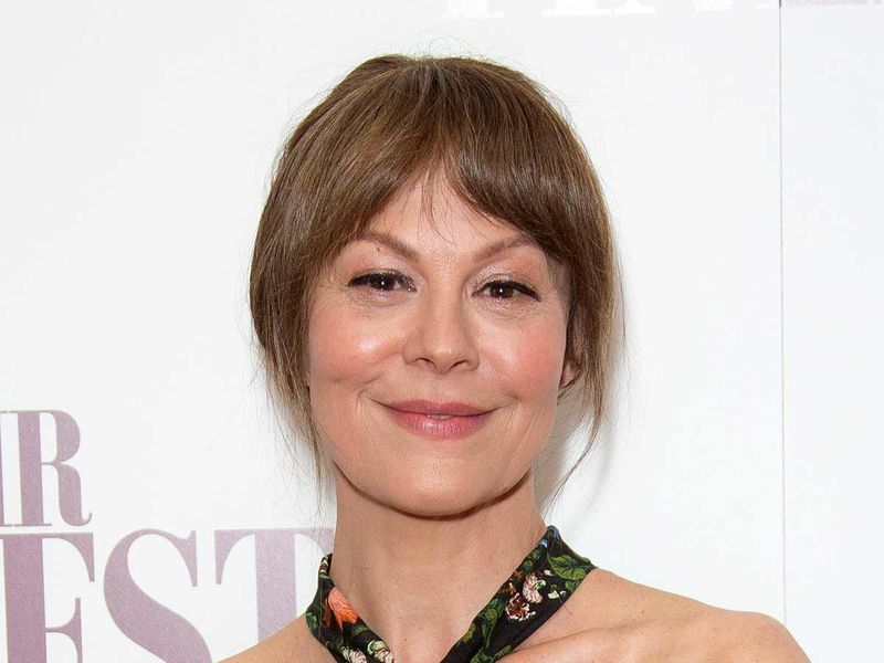 Actress Helen McCrory poses for photographers at a special screening of 
