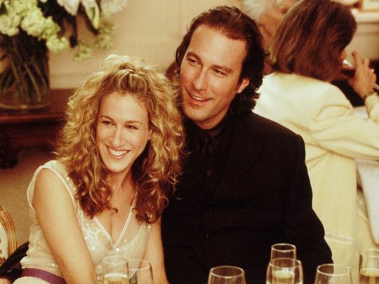 Sarah Jessican Parker and John Corbett in Sex and the City