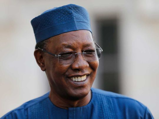 Chad's President Idriss Deby Itno