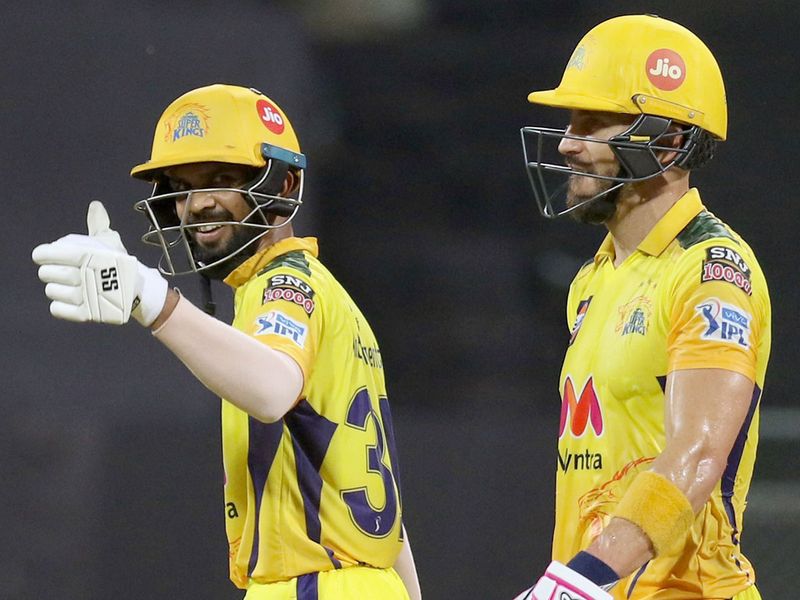 Chennai Super Kings racked up a big score against KKR