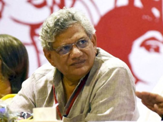 File photo: CPI(M) General Secretary Sitaram Yechury