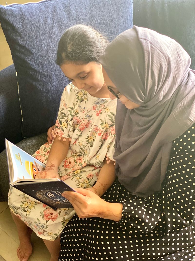 Mum of two Mehnaz  wrote and compiled a book called 'After Iftar Tales' to help bring families together this Ramadan