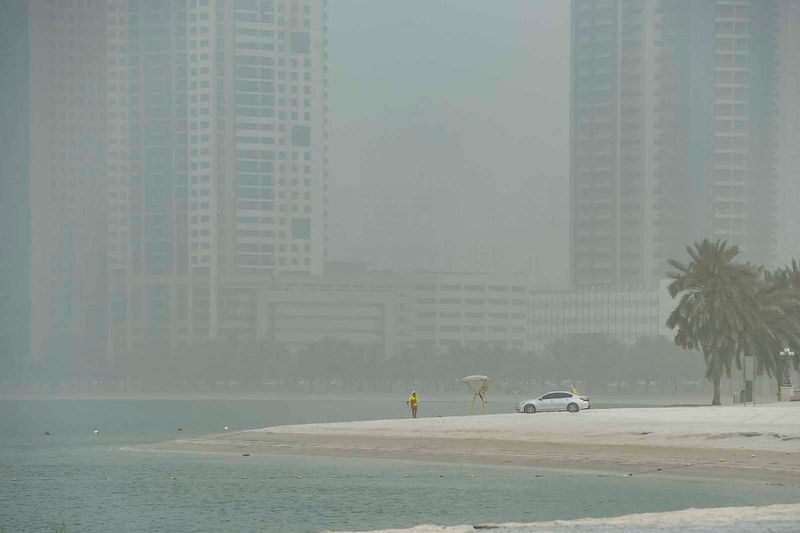 Sandstorm in Sharjah