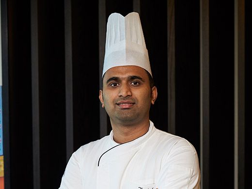 Sous Chef Thoufeeq Zakaria, Taj Dubai 