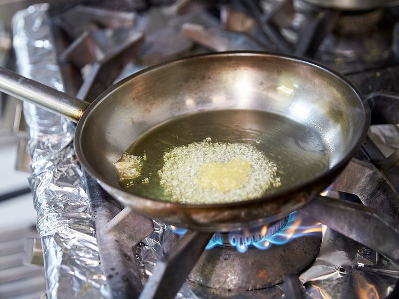 Preparing the gravy for Egyptian Arabic Moussaka