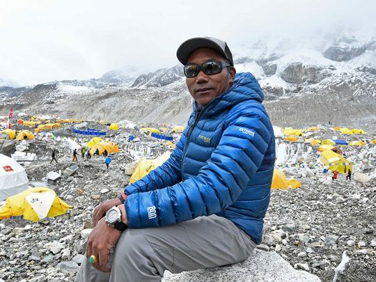 Nepal's mountaineer Kami Rita 