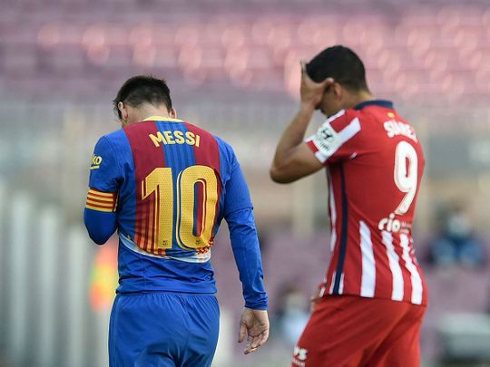 Barcelona and Atletico played out a 0-0 draw