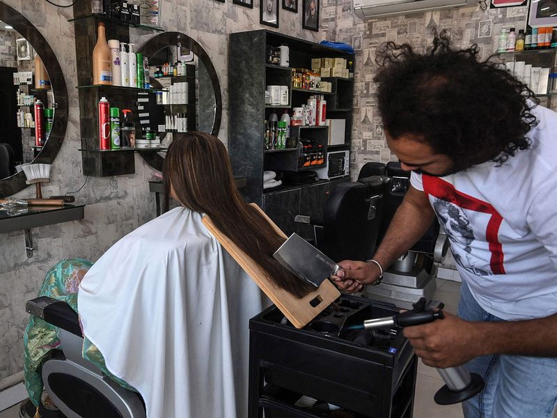 Pakistan barber