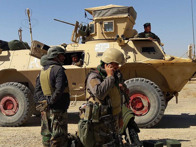 Afghan security forces Taliban helmand