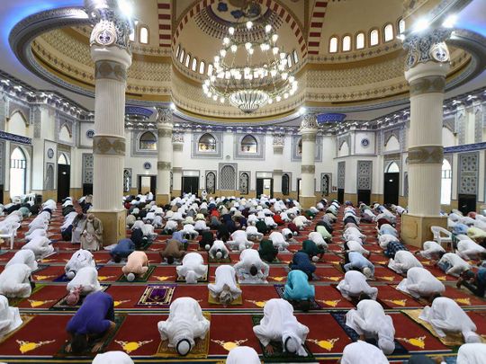 In Pictures: Eid Al Fitr prayers held across UAE | News-photos – Gulf News