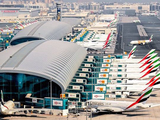 Stock Dubai airport