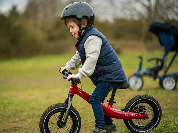 Give your toddler a taste of luxury with this Bentley bike Car