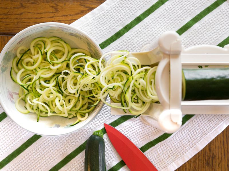 All you need is a spiraliser to create zoodles